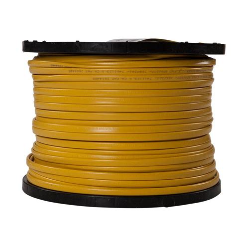 These were two or more solid copper electrical wires with rubber insulation, plus woven cotton cloth over each. Southwire 1000 ft. 12/3 Solid Romex SIMpull CU NM-B W/G Wire-63947601 - The Home Depot