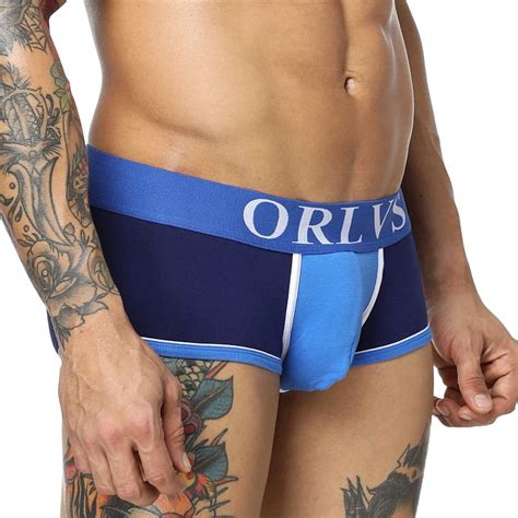 Buy 2018 Orlvs Brand Men Boxer Shorts Underwear Men Sexy Boxershorts Cueca Male