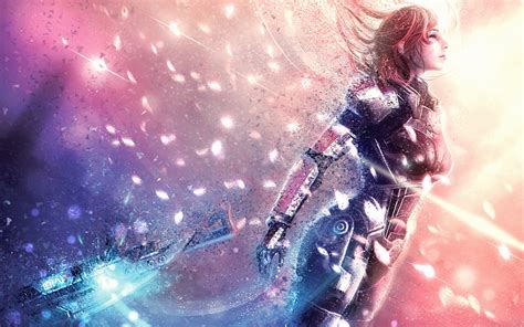 Video Games Mass Effect 2 Jane Shepard Liara Tsoni Cerberus Asari Mass Effect Mass Effect 3