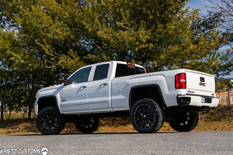 Lifted 2015 Gmc Sierra 1500 With Moto Metal Mo962 With 7 Inch Rough