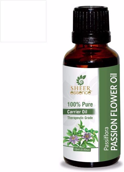 Passion Flower Oil Passiflora Carrier Oil 100 Pure