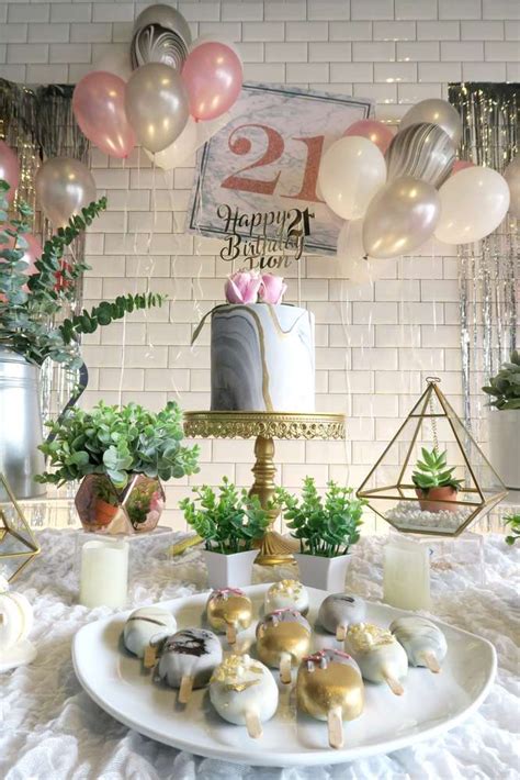 Remember birthday parties when you were a kid? Whimsical Marble Birthday Party - Birthday Party Ideas ...