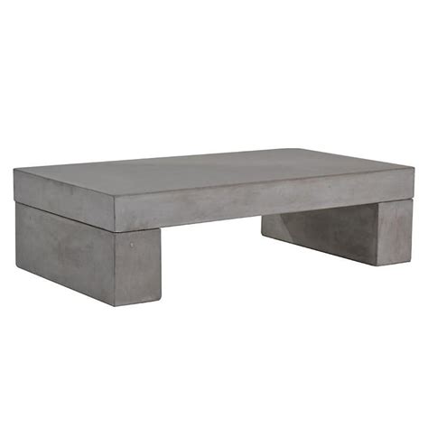 First make a mold out of milamin wood. Barbican Concrete Slab Coffee Table | Coffee table, Grey ...