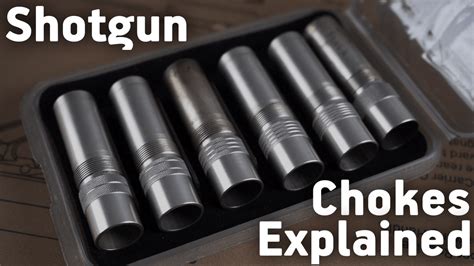 Ipsc Practical Shotgun Chokes Explained Gunroom Tv