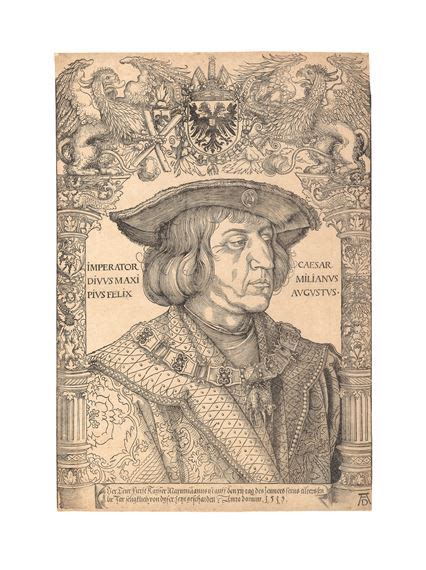 Albrecht Dürer Portrait Of Emperor Maximilian I 1519 Mutualart