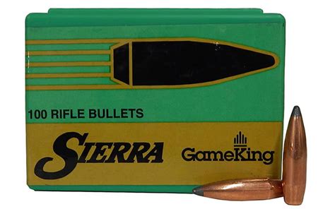 Sierra Bullets 30 Cal 308 150 Gr Spitzer Boat Tail Gameking 100box