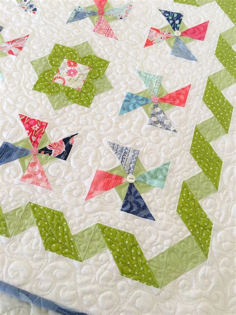 Carried Away Quilting New Pattern Summer Breeze A Mini Charm Pack Quilt