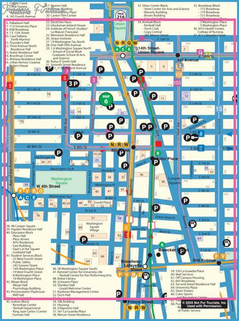 New York Map Points Of Interest Travelsfinderscom