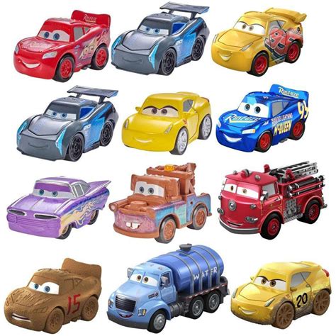 Disneypixar Cars Mini Racers Vehicle 3 Pack Styles May Vary