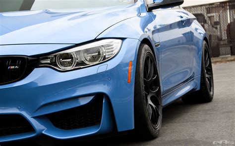 Yas Marina Blue Bmw F82 M4 With Cosmetic Upgrades