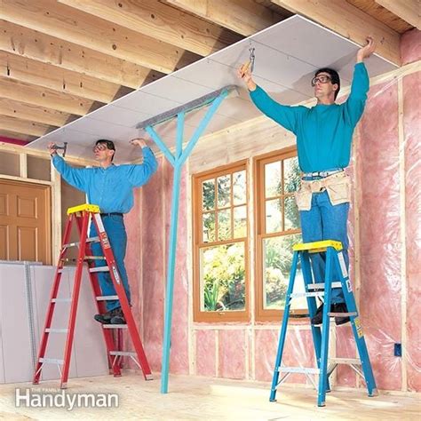 How to Hang Drywall Like a Pro — The Family Handyman