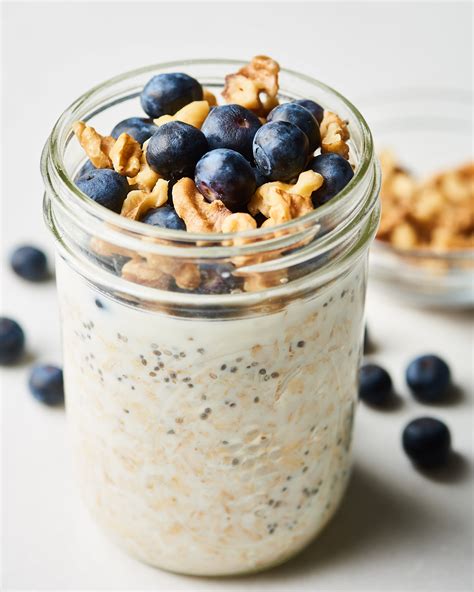 Easy Overnight Oats With Blueberries Kitchn