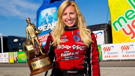 Courtney Force On Making Nhra History Beating Dad