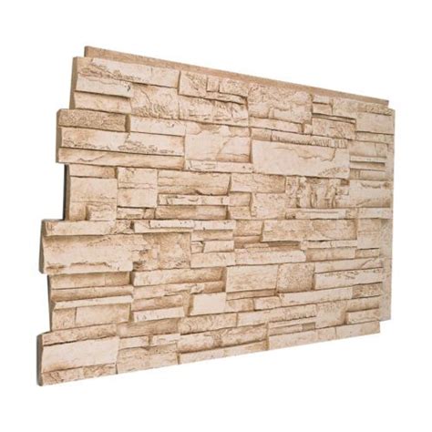Polyurethane faux rock panel for export from thailand. Details about #137 Solid Color Faux Stacked Stone Wall ...