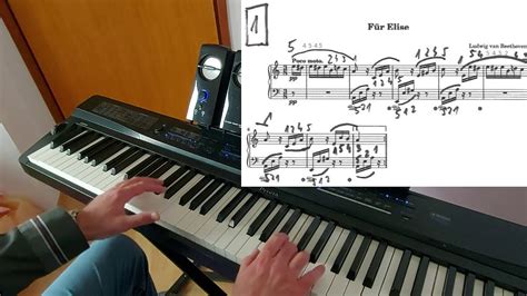 How To Play Fur Elise Step By Step Lesson 1 Youtube
