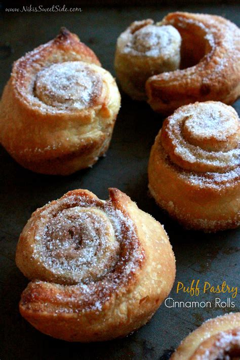Puff Pastry Cinnamon Rolls This Is A Great Shortcut For Those Who Don