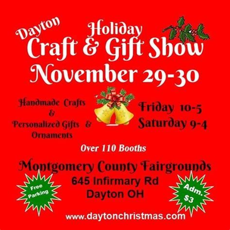Dayton Craft And Holiday T Show Montgomery County Fair And Fairgrounds