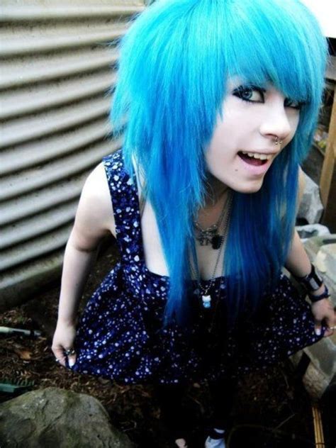 Emo Hair Blue Emo Girl Scene Hair Emo Hair Scene Girl Scene Hair Flickr Douchevase