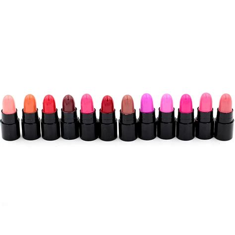 Mini Lipstick Makeup Lipsticks Small Shine 12pcs 12 Colors Cosmetics