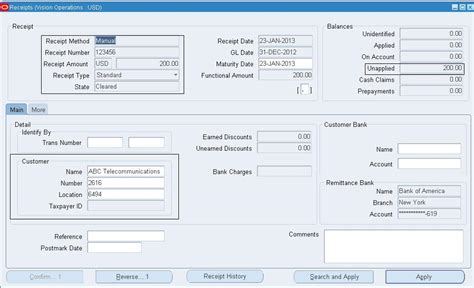 Oracle Concepts For You Ar Accounting Entries Process In Oracle Apps