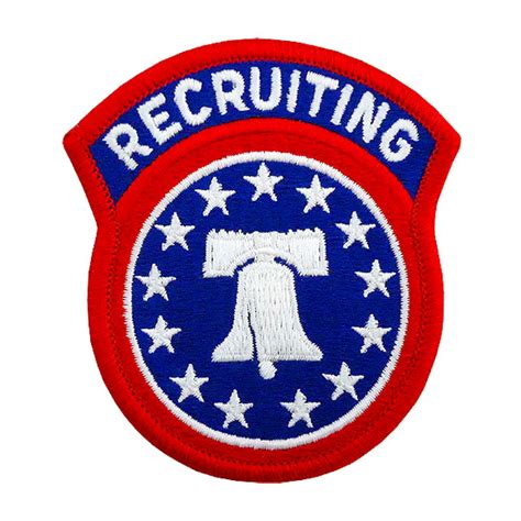 Army Recruiting Command Usarec Patch Color Stars N Stripes Co
