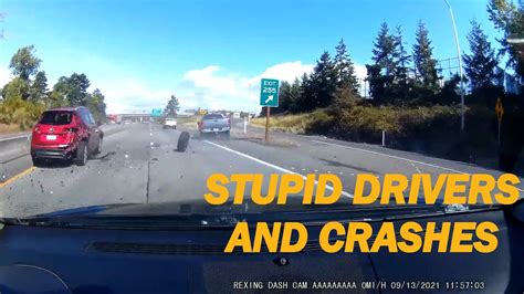 Best Of Dashcam Idiot Drivers Brake Check Rear End Car Crashes