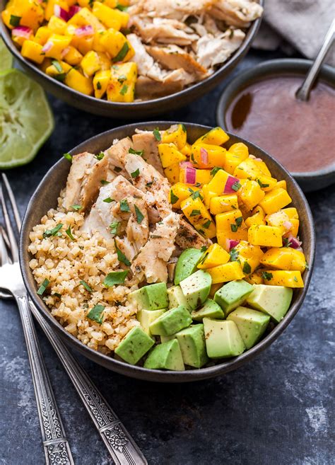 Cauliflower Rice Fish Taco Bowls Recipe Runner