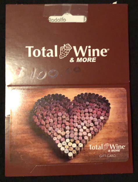 Maybe you would like to learn more about one of these? $100 Total Wine Gift Card