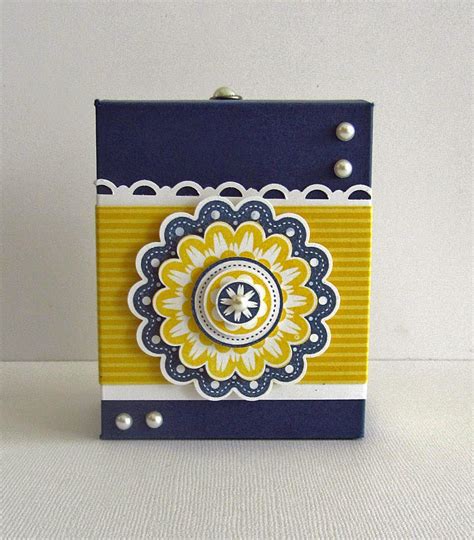 Kreative Kookiez Crafts Blue And Yellow Box