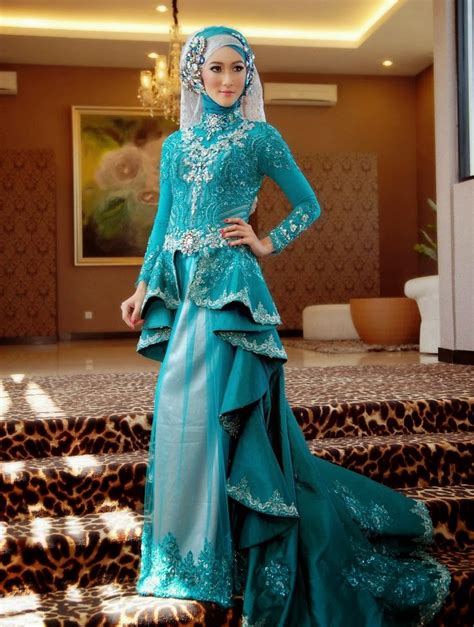 10 referensi model baju koko anak, dandanan si kecil makin stylish! 25 Contoh Model Baju Pengantin Muslim Warna Biru ...