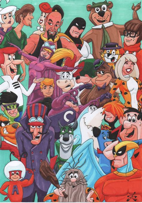 Hanna Barbera By Arwestromen On Deviantart Classic Cartoon Characters