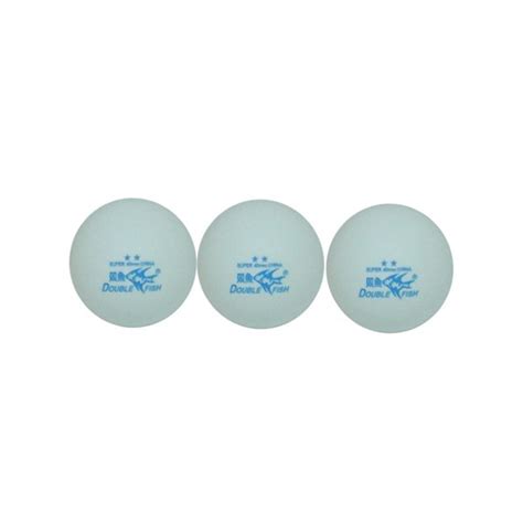 Set 6 mingi tenis de masa butterfly, training, alb. Set Mingi Tenis de Masa 40mm Double Fish 2 Stele