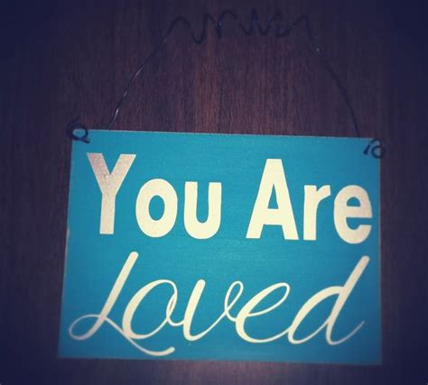 You Are Loved Customizable Sign Etsy Love You Love Wood Sign Making Signs On Wood