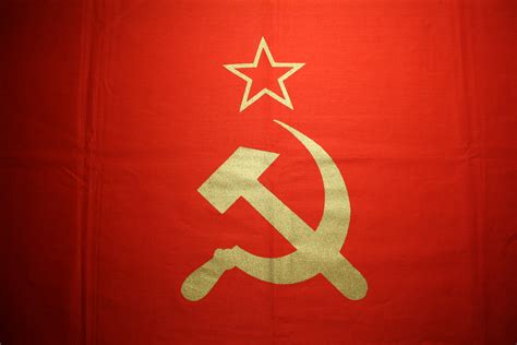 Filehammer And Sickle On Flag Of Soviet Union Wikimedia Commons