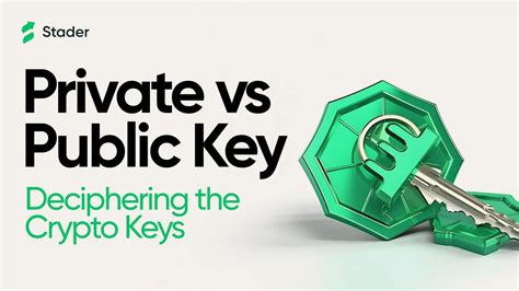 Private Vs Public Keys A Vital Blockchain Distinction