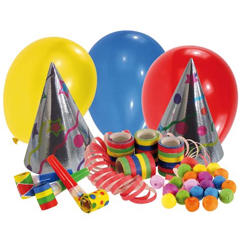 Party Kit Paper Plastic Latex 21 Pieces Amscan Europe