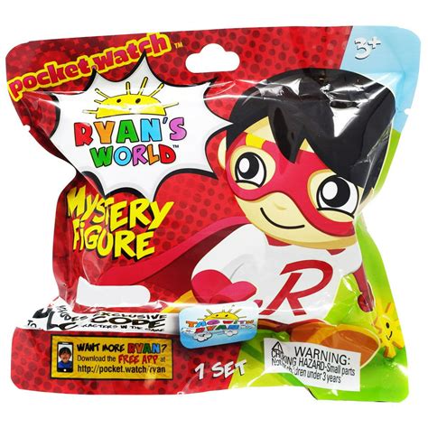 ryan s world mini figure with accessory tag with ryan mystery pack