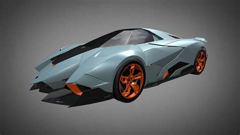 Lamborghini Egoista 3d Model By Glenda Studio 3d Outsourcing
