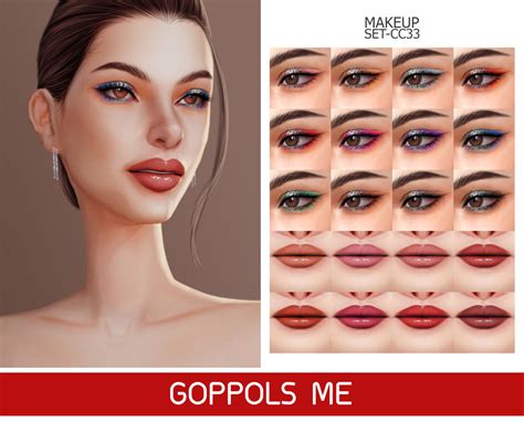 Goppols Me Gpme Gold Makeup Set Cc33 Download Hq Mod