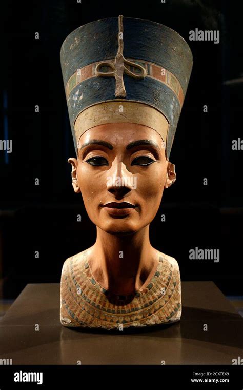 Busto De Nefertiti En El Museo Egipcio Fotografías E Imágenes De Alta