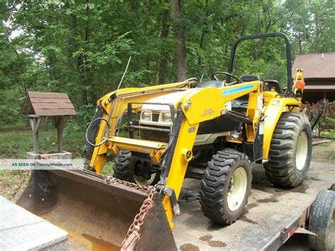 Cub Cadet Compact Tractor Model 7265 With Front Loader And Backhoe Tlb