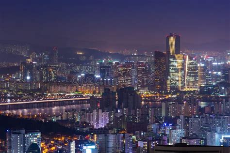 Skyscraper Of Seoul City Stock Photo Image Of Korea 59713530