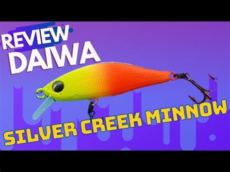 Daiwa Silver Creek Minnow YouTube