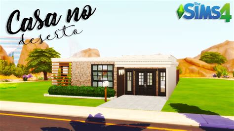 Casa Moderna No Deserto The Sims 4 Speed Build Oasis Springs YouTube