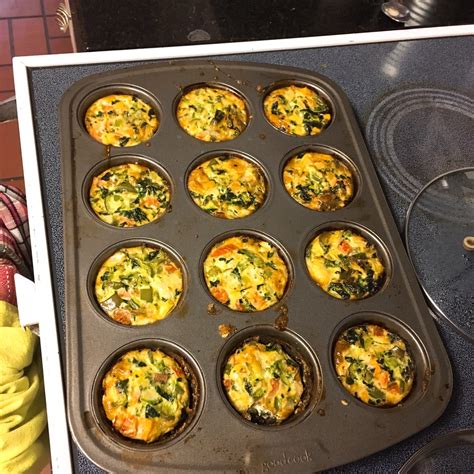 Spring Veggie Egg Muffin Directions Calories Nutrition And More