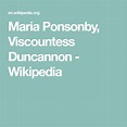 Maria Ponsonby, Viscountess Duncannon - Wikipedia | Maria, Spencer ...