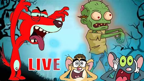 Rat A Tat Live Scary Cartoons For Kids Doggy Vs Zombies Video