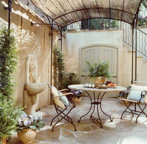 Transformation Of A French Cottage Mediterranean Patio Other