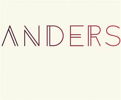 Font Fonts Anders Geometric Creative Typeface Behance