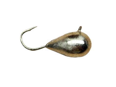 Gold Tungsten Jig Gold Hook Amped Outdoors